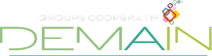 Logo du groupe coopératif Demain, accompagné par Routes Numérique